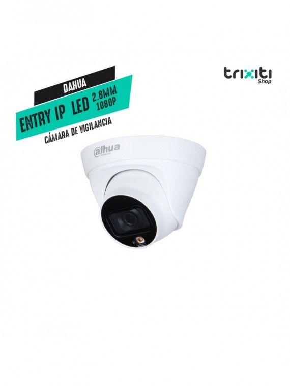 Cámara de vigilancia - Dahua - Entry Series HDW1239T1P - Eyeball 2.8mm - 1080p Full HD - LED Color