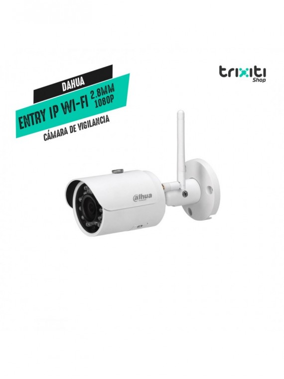 Cámara de vigilancia - Dahua - Entry Series HFW1235SP-W - Bullet WiFi 2.8mm - 1080p Full HD
