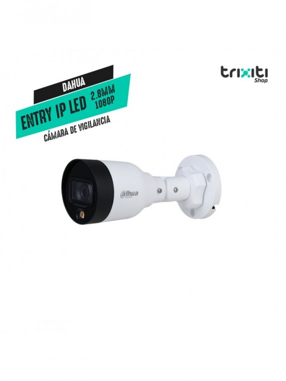 Cámara de vigilancia - Dahua - Entry Series HFW1239S1P - Bullet 2.8mm - 1080p Full HD - LED Color