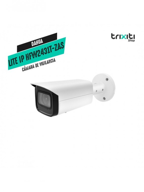 Cámara de vigilancia - Dahua - Lite Series HFW2431TP-ZAS - Bullet vari-focal 2.7-13.5mm - 4MP