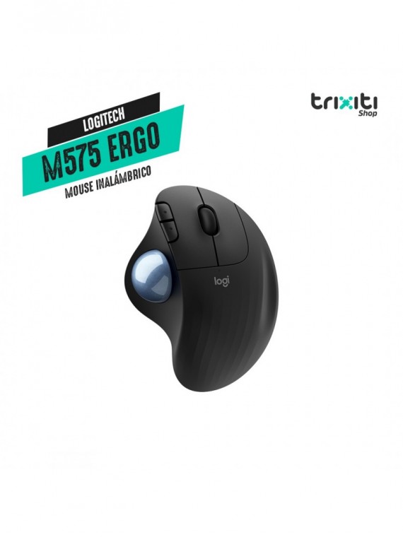 Mouse inalambrico - Logitech - M575 Ergo