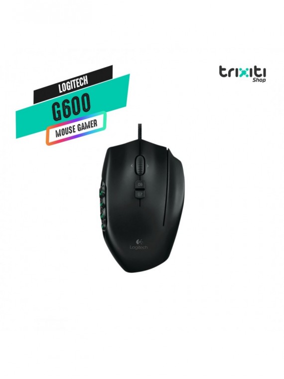 Mouse gamer - Logitech - G600