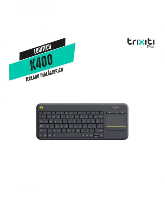 Teclado inalámbrico - Logitech - K400 Plus Touchpad