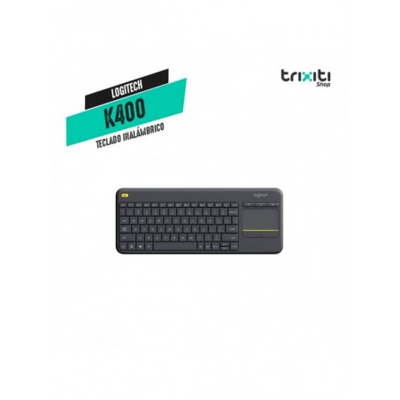 Teclado inalámbrico - Logitech - K400 Plus Touchpad