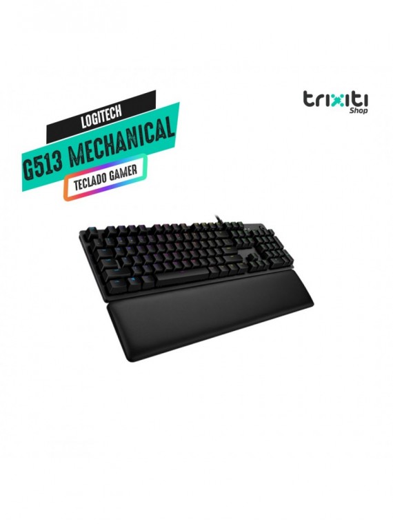 Teclado gamer - Logitech - G513 LightSync Mechanical