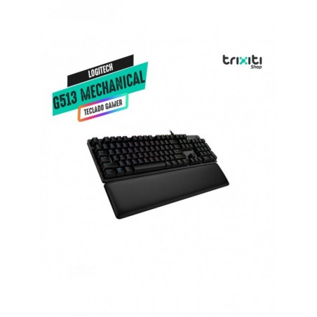 Teclado gamer - Logitech - G513 LightSync Mechanical