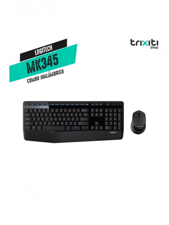 Combo teclado y mouse inalámbrico - Logitech - MK345