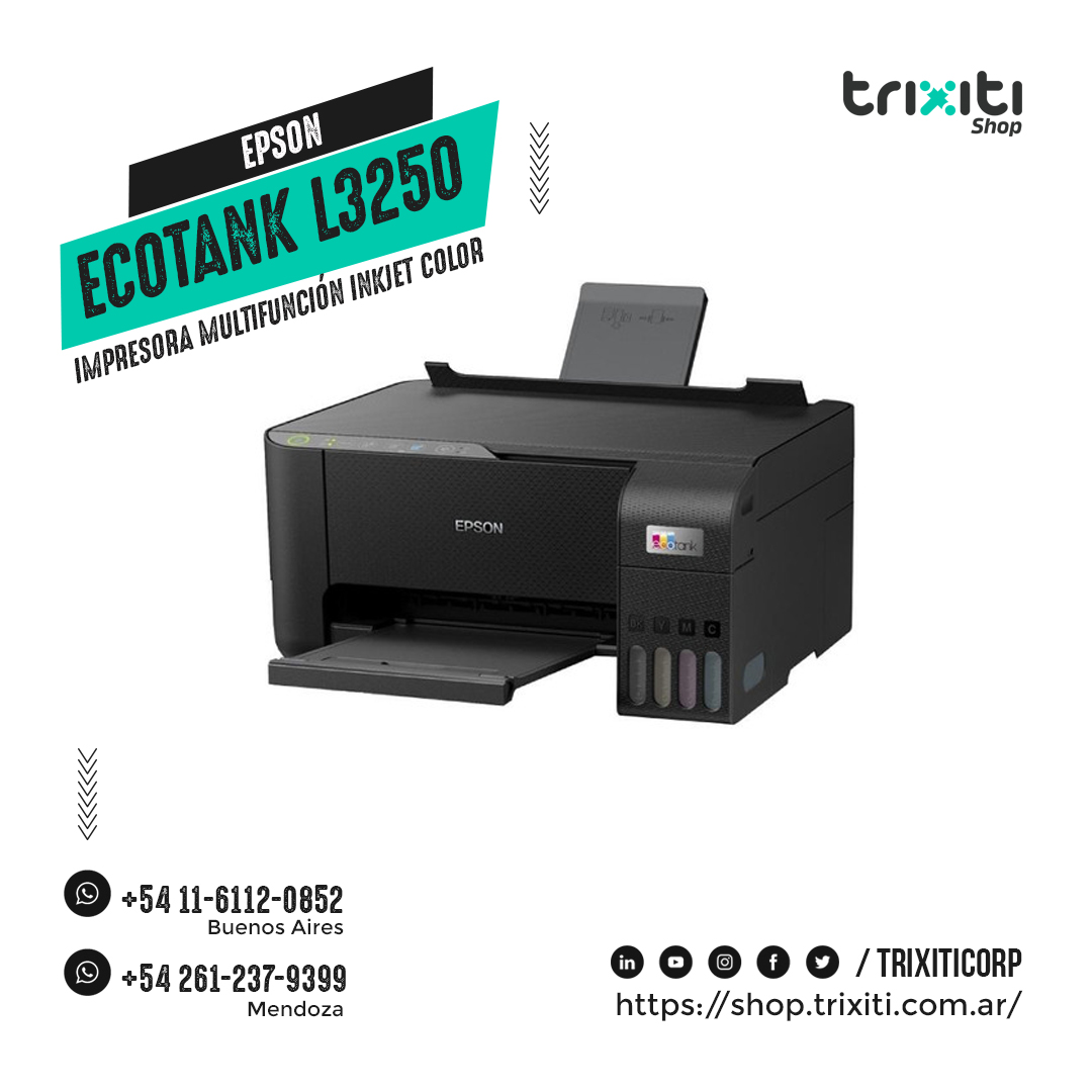 Impresora Multifuncional conexión Wifi Epson EcoTank L3250