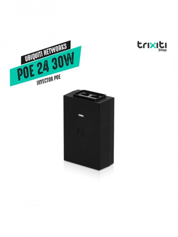 Inyector PoE - Ubiquiti - POE-24-30W