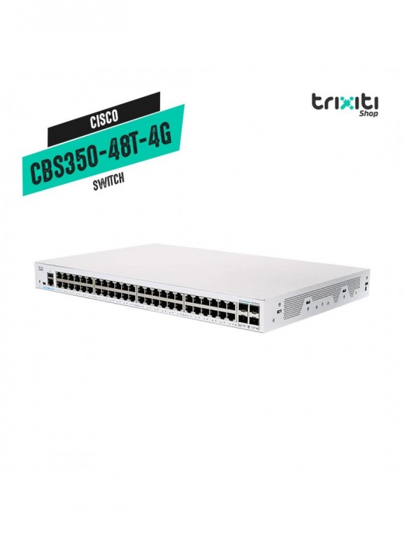 Switch - Cisco - Small Business CBS350-48T-4G - 48 puertos gigabit + 4 SFP gigabit
