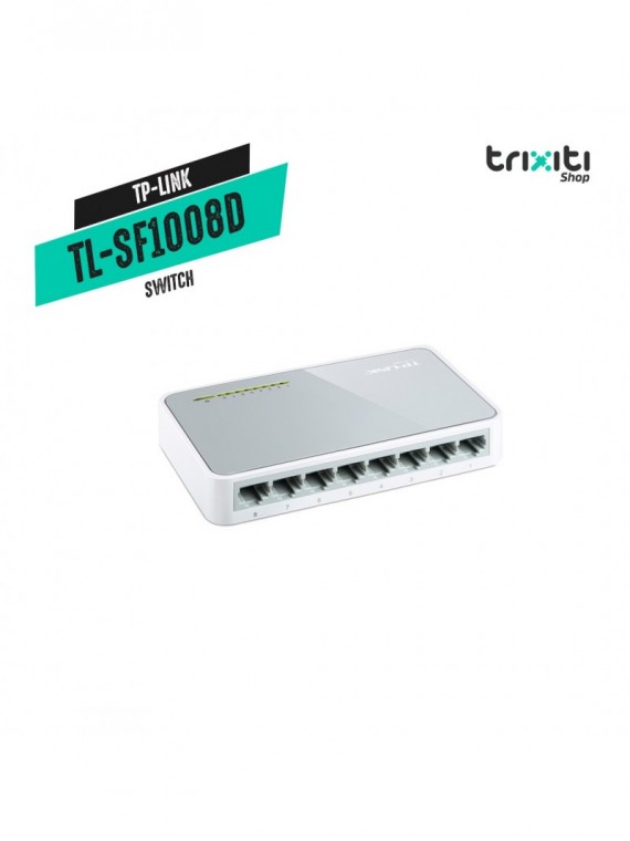 Switch - TP Link - TL-SF1008D SOHO - 8 puertos 10/100 mbps
