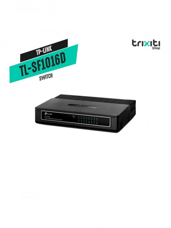 Switch - TP Link - TL-SF1016D - 16 puertos 10/100 mbps