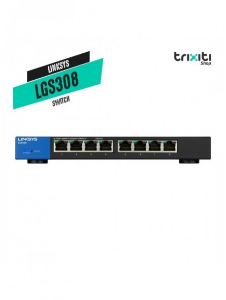 Switch - Linksys - LGS308 - 8 puertos Gigabit