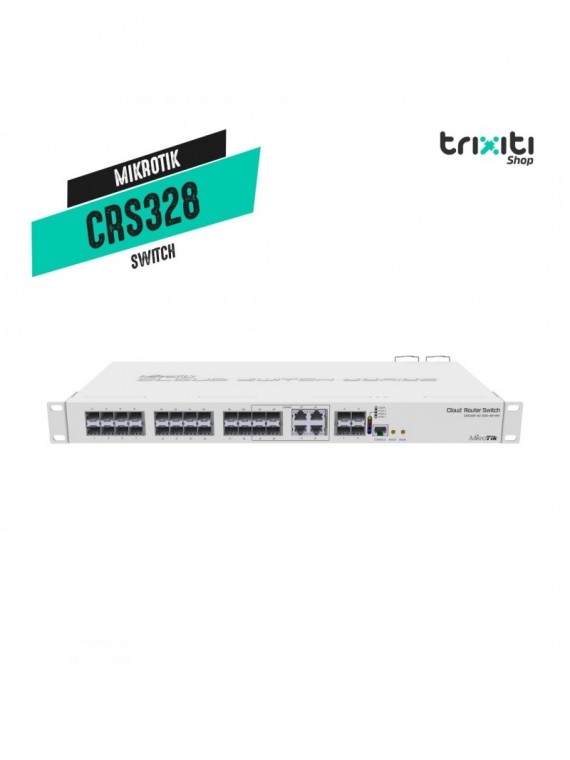 Switch - Mikrotik - Cloud Router Switch CRS328-4C-20S-4S+RM