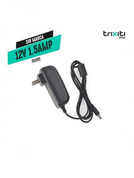 Fuente - Sin Marca - 12V-1.5 AMP