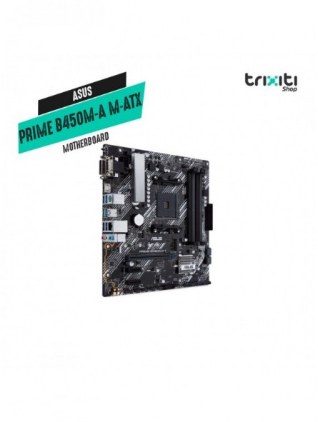 Motherboard - Asus - PRIME B450M-A II BOX M-ATX Socket AM4