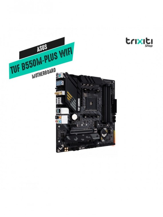 Motherboard - Asus - TUF GAMING B550M-PLUS WIFI II BOX M-ATX Socket AM4