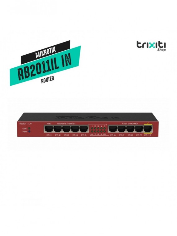 Router - Mikrotik - RouterBoard RB2011iL-IN
