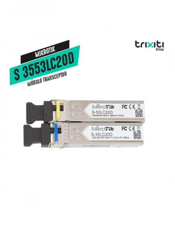 Módulo Transceptor SFP - Mikrotik - S-3553LC20D
