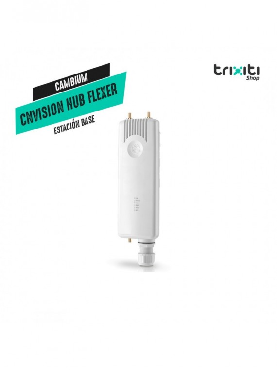 Estación base - Cambium Networks - cnVision Hub Flexr - IP67 C/Fuente