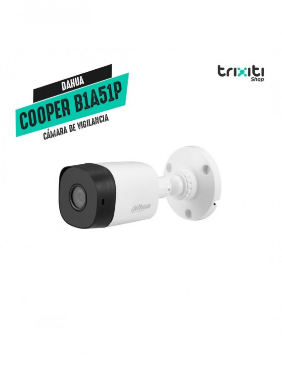 Cámara de vigilancia - Dahua - Cooper Series B1A51P - Bullet 2.8mm - 5MP