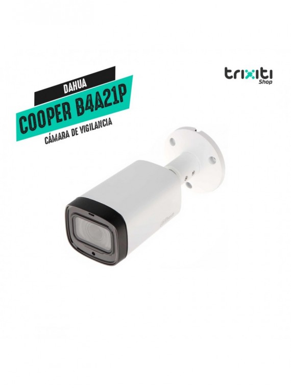 Cámara de vigilancia - Dahua - Cooper Series B4A21P-VF - Bullet vari-focal 2.7-12mm - 1080p Full HD