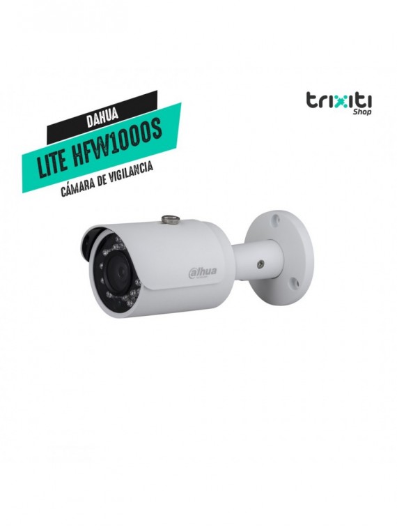 Cámara de vigilancia - Dahua - Lite Series HFW1000SP - Bullet 3.6mm - 720p HD