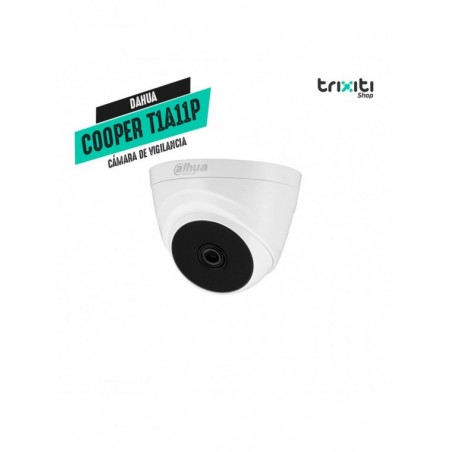Cámara de vigilancia - Dahua - Cooper Series T1A11P - Eyeball 2.8mm - 720p HD