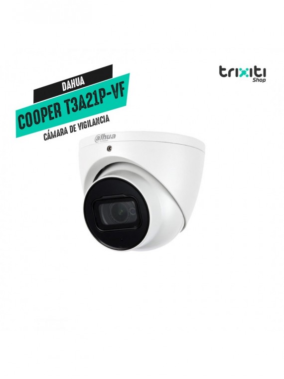 Cámara de vigilancia - Dahua - Cooper Series T3A21P - Eyeball vari-focal 2.7-12mm - 1080p Full HD