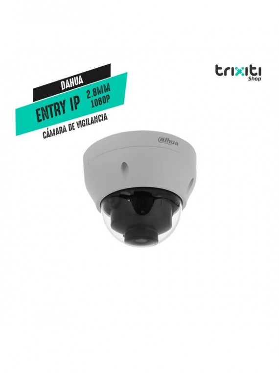 Cámara de vigilancia - Dahua - Entry Series HDPW1230R1P - Dome 2.8mm - 1080p Full HD