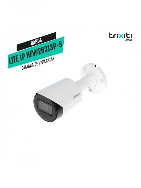 Cámara de vigilancia - Dahua - Lite Series HFW2831SP-S - Bullet 2.8mm - 8MP