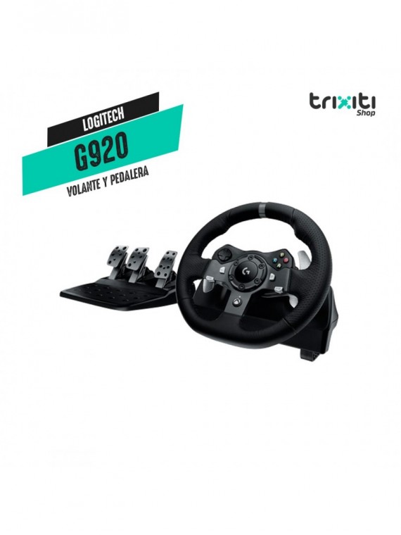 Volante y pedalera - Logitech - G920 Driving force