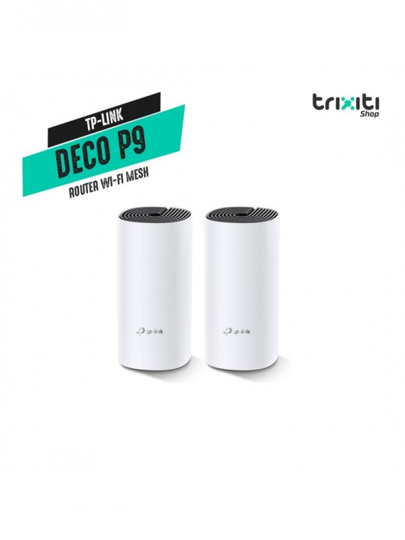 Router WiFi Mesh - TP Link - Deco P9 v2 - Dual Band