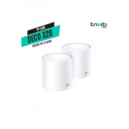 Router WiFi Mesh - TP Link - Deco X20 - Dual Band AX1800 (2-pack)