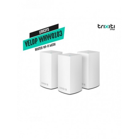 Router WiFi Mesh - Linksys - Velop WHW0103 - Dual Band AC3900