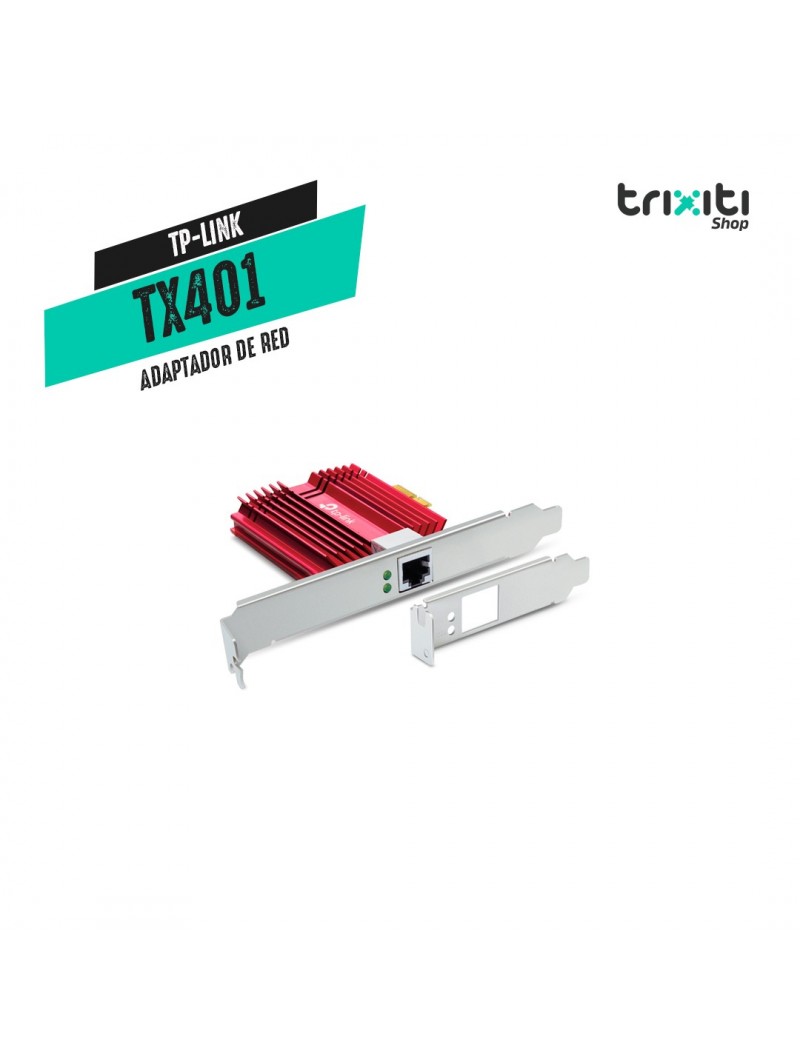Adaptador de red - TP Link - TX401 - PCI Express 10 Gigabit