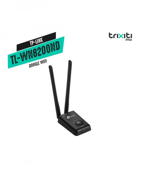 Dongle WiFi - TP Link - TL-WN8200ND 300Mbps - 2 Antenas