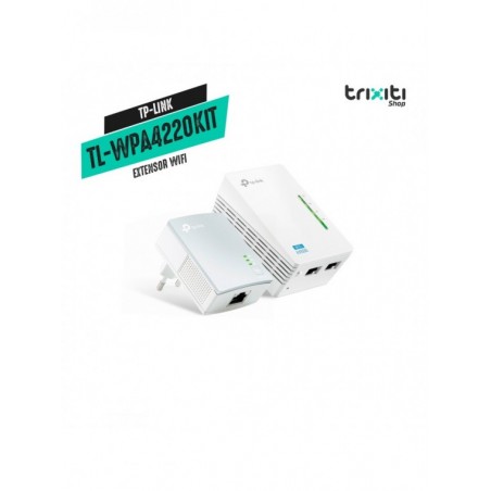 Extensor WiFi - TP Link - Powerline TL-WPA4220KIT - Kit 300 Mbps