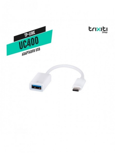 Cable adaptador USB - TP Link - UC400 - USB-C 3.0 a Adaptador USB-A