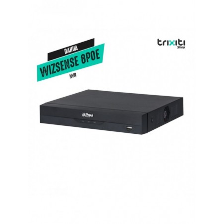 NVR - Dahua - WizSense NVR2108HS-8P-I - 8 canales PoE - 1 HDD