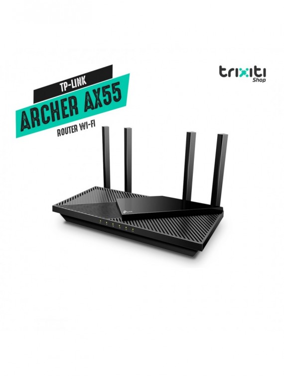 Router WiFi - TP Link - Archer AX55 - AX3000 WiFi 6