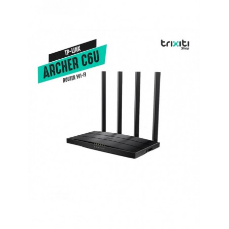 Router WiFi - TP Link - Archer C6U - AC1200
