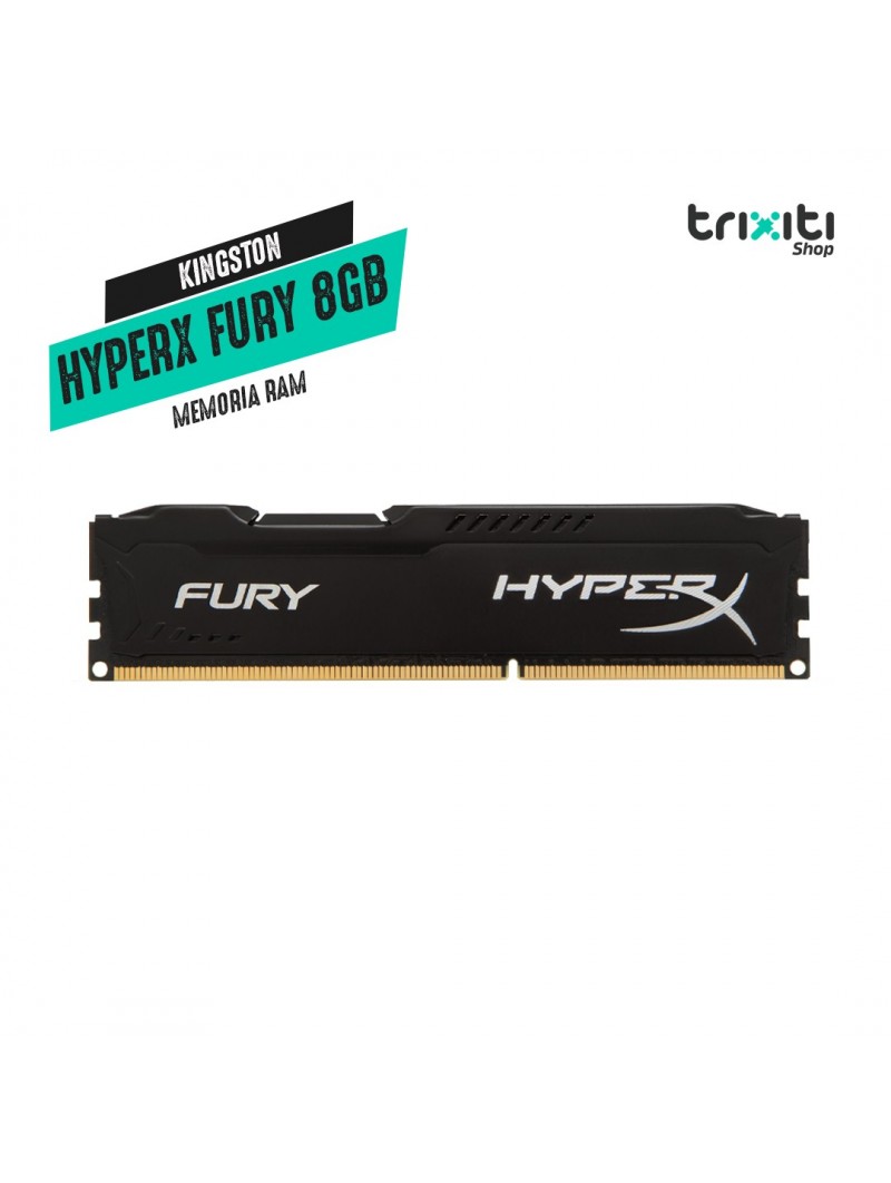 Memoria RAM - Kingston - HX318C10FB/8 - HyperX Fury Gamer 8GB 1866MHz UDIMM