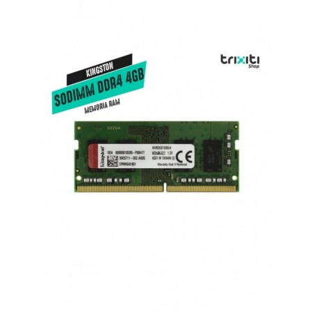 Memoria RAM - Kingston - KVR26S19S6 - DDR4 4GB 2666Mhz SODIMM