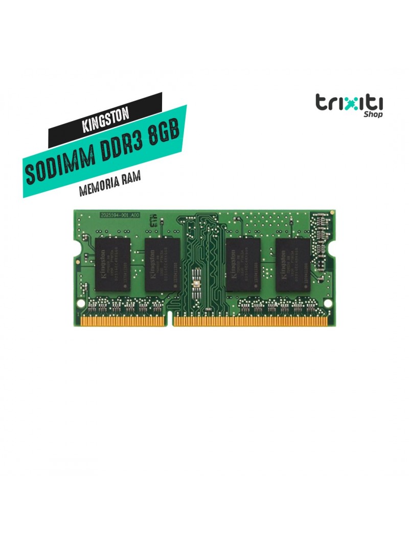 Memoria RAM - Kingston - KVR16S11 - DDR3 8GB 1600Mhz SODIMM