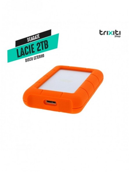 Disco Externo - Seagate - LaCie STFR2000800 - HDD 2TB USB-C