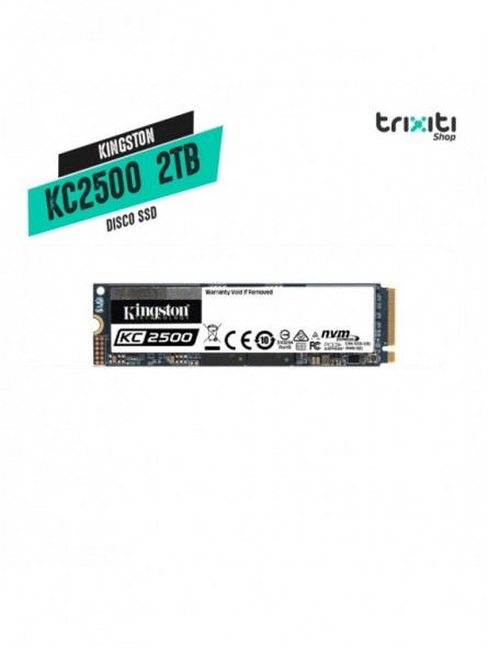 Disco SSD - Kingston - KC2500 SKC2500M8 - 2TB M.2 NVME