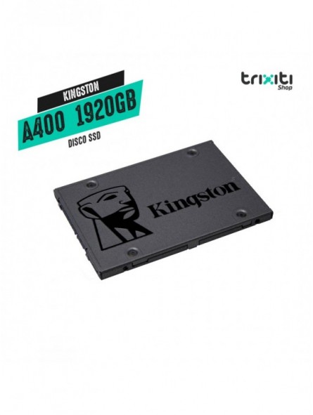 Disco SSD - Kingston - A400 SA400S37 - 1920GB SATA III 2.5"