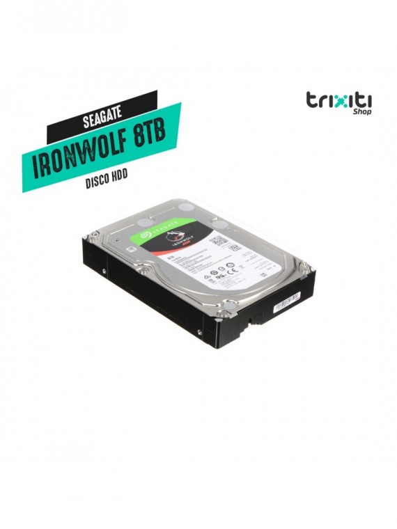 Disco HDD - Seagate - IronWolf ST8000VN004 - 8TB SATA III 7200 rpm