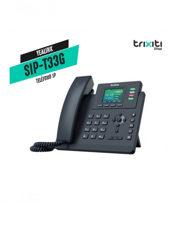 Teléfono IP - Yealink - SIP-T33G - 4 líneas